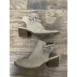 Born Monikah Women’s Size 7 Leather Shoes Comfort Slip On‎ Casual Used